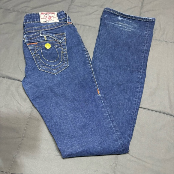 True‎ religion brand Jean world tour section Becky Size 27
Made in USA - Picture 1 of 11